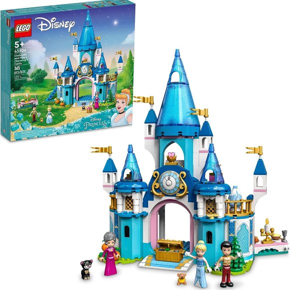 LEGO 43206 Disney Cinderella and Prince Charming NIB  43206 - Disney Princess Cinderella and Prince Charming’s Castle